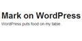 Mark on WordPress