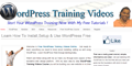 WordPress Training Videos
