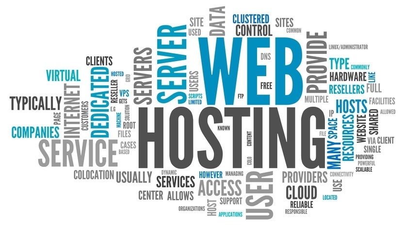 Web Hosting Word Cluster