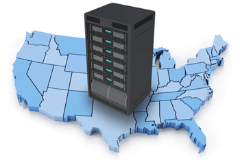 Web hosting around the US